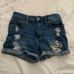 High Rise Short Shorts